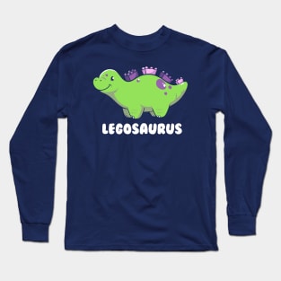 Legosaurus Dinosaur Kids by Tobe Fonseca Long Sleeve T-Shirt